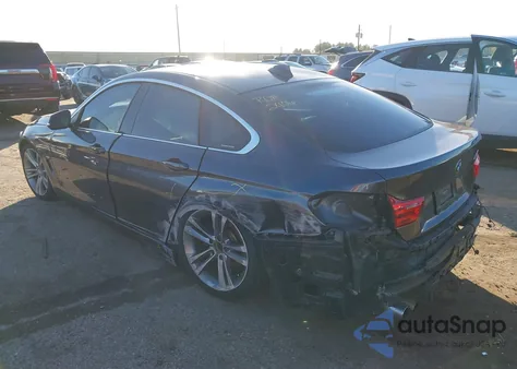 2017 BMW 430I Gran Coupe z USA, uszkodzony, nr VIN WBA4F7C58HG787053